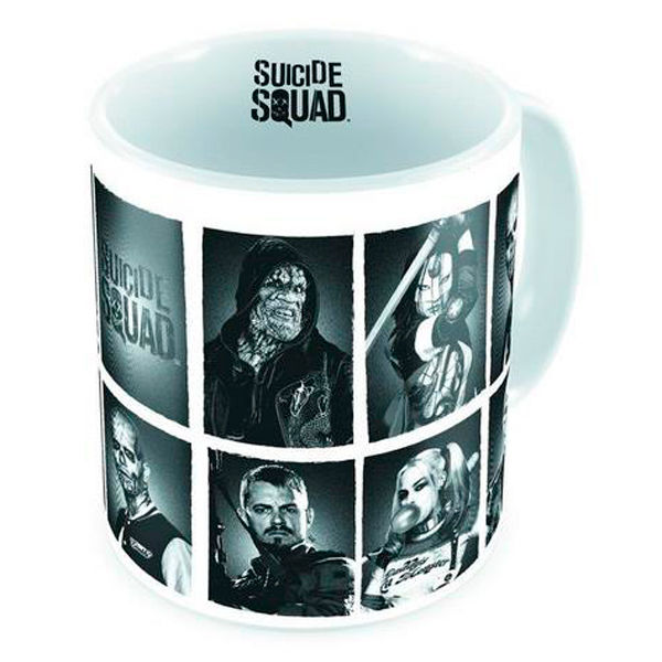 SD TOYS Tasse à collection Escuadron Suicida - Tasse décorative en céramique, 12,5 x 11,5 x 9,5 cm SD TOYS Tasse à collection Escuadron Suicida - Tasse décorative en céramique, 12,5 x 11,5 x 9,5 cm