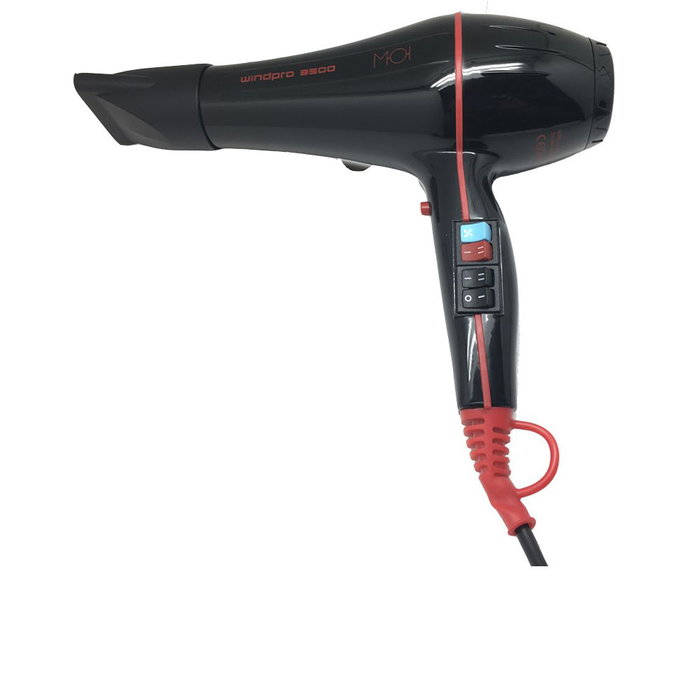 Moi WindPro 3500 Sèche-cheveux professionnel 2000W AC, 6 vitesses/températures, air froid, flux puissant 105 m3/h, 220V Moi WindPro 3500 Sèche-cheveux professionnel 2000W AC, 6 vitesses/températures, air froid, flux puissant 105 m3/h, 220V