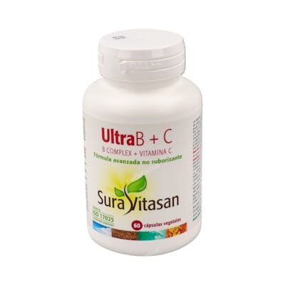SURA VITASAN Ultra B complex + vit. C 60 capsules SURA VITASAN Ultra B complex + vit. C 60 capsules