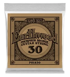 Ernie Ball Slinky Phosphor Bronze 030 Cordes Acoustiques pour Basse (Set de 6)
