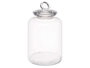 Pasabahce Tarro Kitchen 2640 ml en verre transparent avec couvercle silicone 14 x 25,5 x 14 cm (Set de 6)