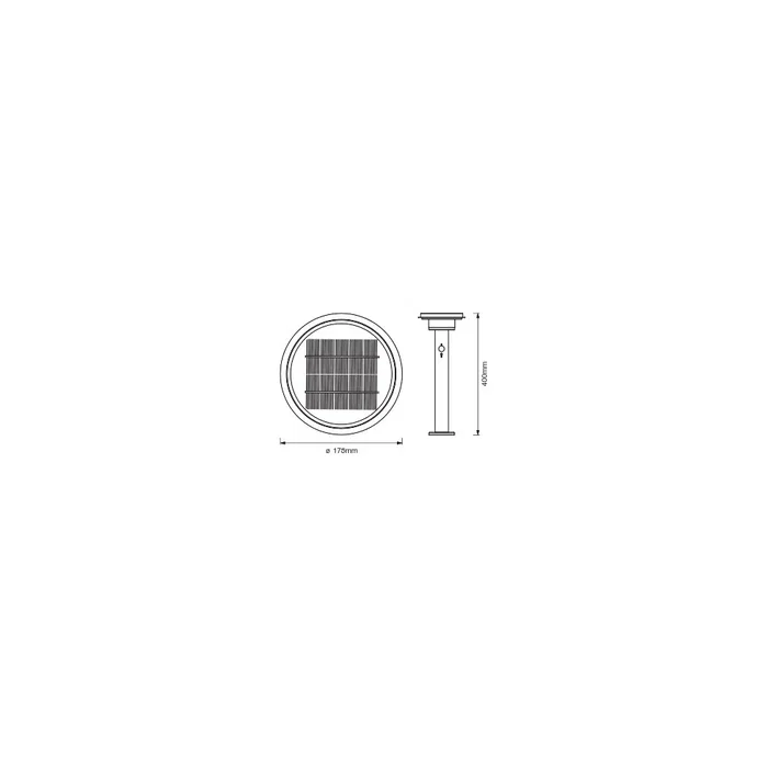 Ledvance Endura Luminarie LED solaire extérieure IP44 6W 400 lm 3000K avec détecteur de mouvement et lumière, régulable Ledvance Endura Luminarie LED solaire extérieure IP44 6W 400 lm 3000K avec détecteur de mouvement et lumière, régulable