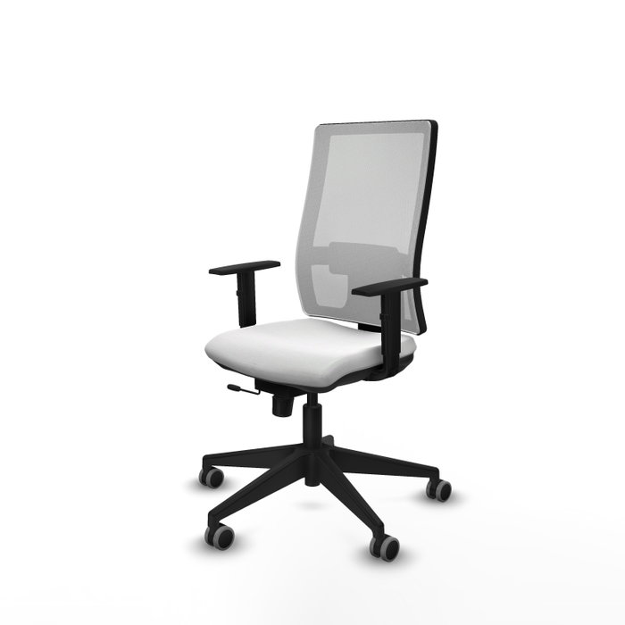 Piqueras y Crespo Chaise de Bureau Horna Blanche