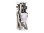 Giftdecor Sac Bûches Bois Naturel Gris 9 x 27 x 9 cm (Set de 12)