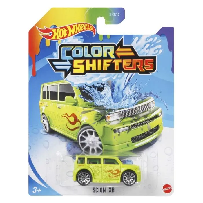 Hot Wheels Color Shifters, Véhicule miniature à assortiment aléatoire changeant de couleur avec l'eau