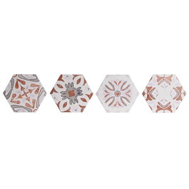 Dessous de verres DKD Home Decor 10,8 x 10,8 x 0,7 cm