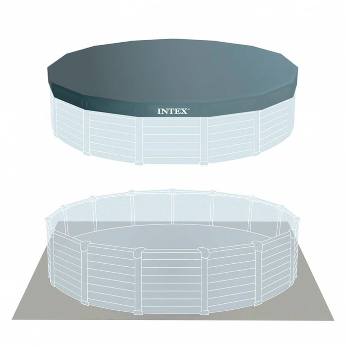 Piscine Circulaire avec Épurateur Intex 478 x 124 cm 16.500 l Ronde