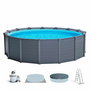 Piscine Circulaire avec Épurateur Intex 478 x 124 cm 16.500 l Ronde