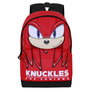 Karactermania Mochila HS FAN 2.2 Knuckles Sight, 31 x 18 x 44 cm, Sac à Dos Urbain en Ripstop et Polyester, Compartiment Principal, Rouge