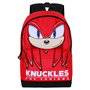 Karactermania Mochila HS FAN 2.2 Knuckles Sight, 31 x 18 x 44 cm, Sac à Dos Urbain en Ripstop et Polyester, Compartiment Principal, Rouge