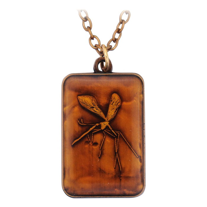 Jurassic Park collier avec pendentif en ambre Limited Edtiton Jurassic Park collier avec pendentif en ambre Limited Edtiton