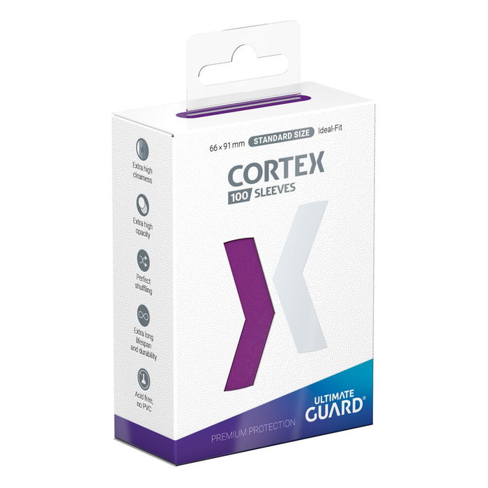 Ultimate Guard Cortex Sleeves Standard Size (100) - Purple Ultimate Guard Cortex Sleeves Standard Size (100) - Purple