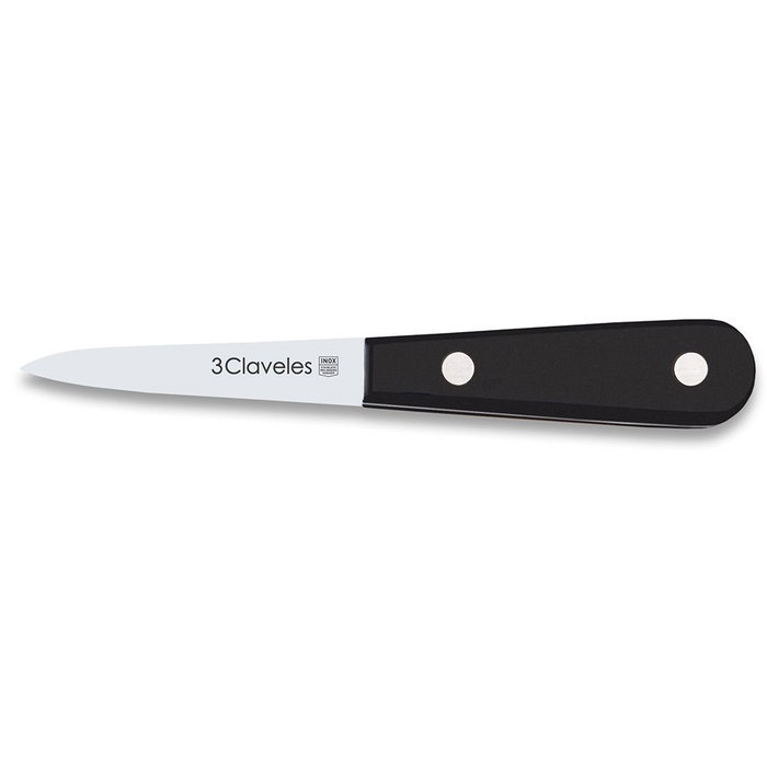 3 Claveles Couteau ouvre-huîtres en acier inoxydable avec manche POM, 7 cm 3 Claveles Couteau ouvre-huîtres en acier inoxydable avec manche POM, 7 cm