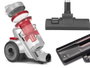 Argon Aspirateur Turbo Roues Gris Rouge 900 W 36x27x25 cm Plastique Métal