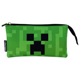MANENTI Bolsa cremallera Face Minecraft triple