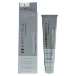 Revlon Revlonissimo Colorsmetique - Teinture capillaire permanente avec acide hyaluronique, nuance 6.6 Dark Blonde, 60 ml