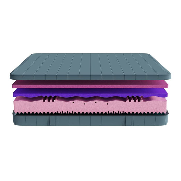 Matelas viscoélastique rembourré Cecotec Flow Genuine 135 x 190 cm Matelas viscoélastique rembourré Cecotec Flow Genuine 135 x 190 cm