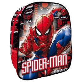 MANENTI Sac à Dos Spider-Man Marvel pour Enfants, Taille 26 cm (26x22x9.5 cm)