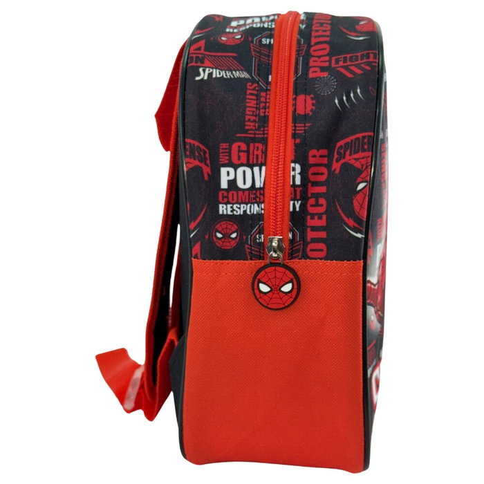 MANENTI Sac à Dos Spider-Man Marvel pour Enfants, Taille 26 cm (26x22x9.5 cm)