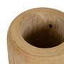 BigBuy Home Vase Naturel Bois de paulownia 20 x 20 x 48 cm