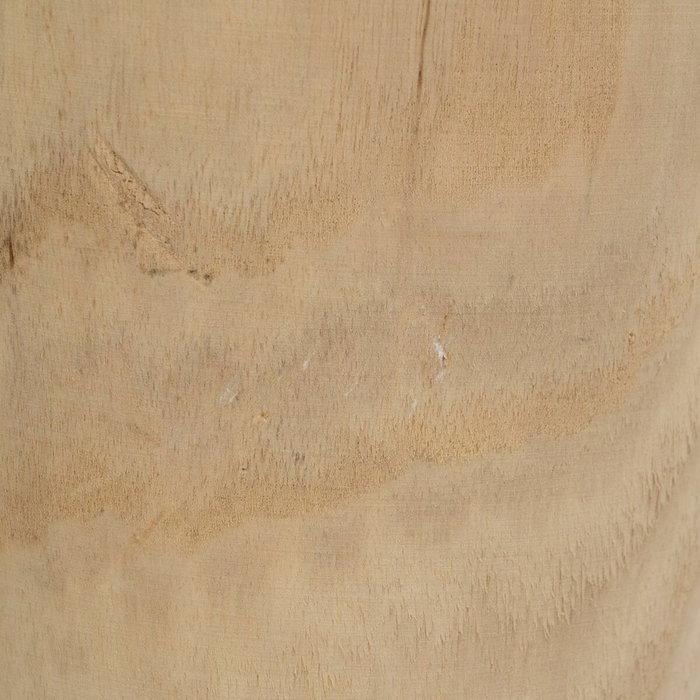BigBuy Home Vase Naturel Bois de paulownia 20 x 20 x 48 cm