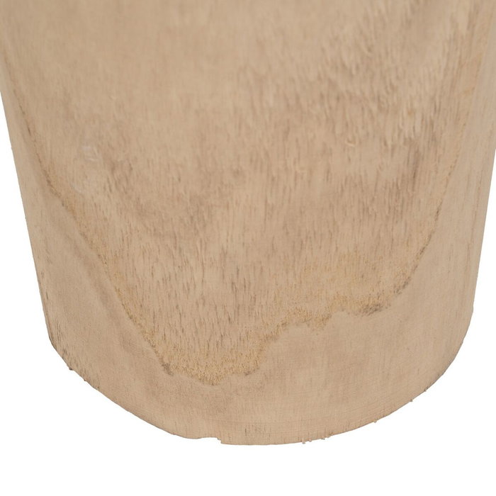 BigBuy Home Vase Naturel Bois de paulownia 20 x 20 x 48 cm