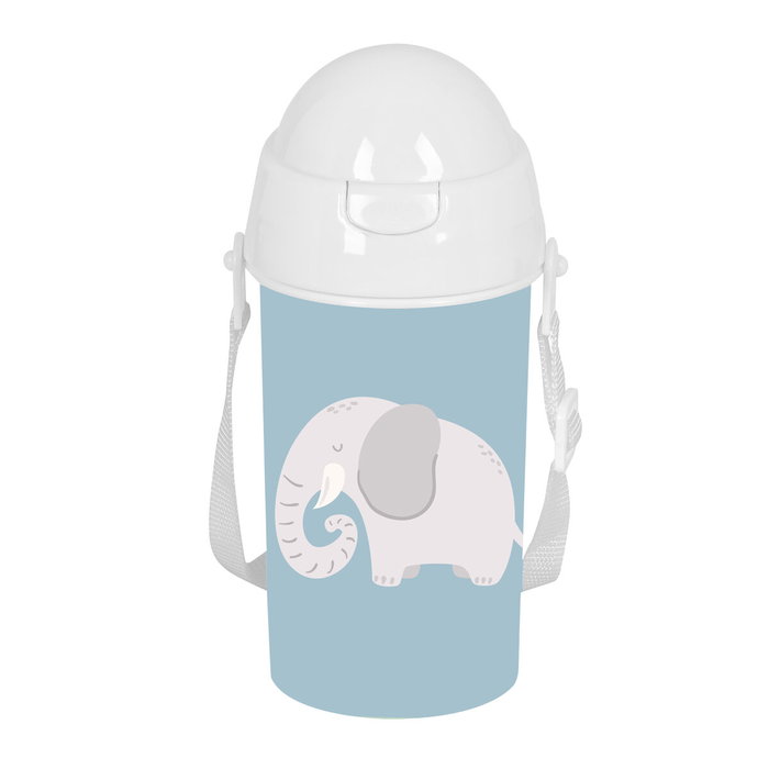 Bouteille d'eau Safta Elefante Bleu PVC 500 ml Bouteille d'eau Safta Elefante Bleu PVC 500 ml