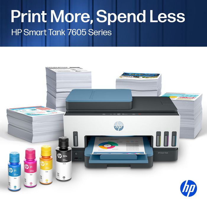 HP Smart Tank 7605 Imprimante tout-en-un grise