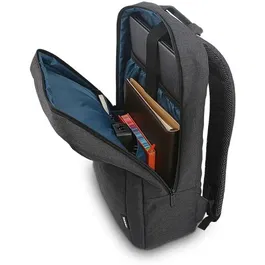 Lenovo B210 Sac à Dos Casual 15.6 Pouces, Noir Charbon, Imperméable, Sangle Réglable, Dos Rembourré pour Ordinateur Portable