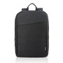 Lenovo B210 Sac à dos Casual 15,6 pouces pour PC portable, tissu résistant à l'eau, compartiment dédié, design moderne