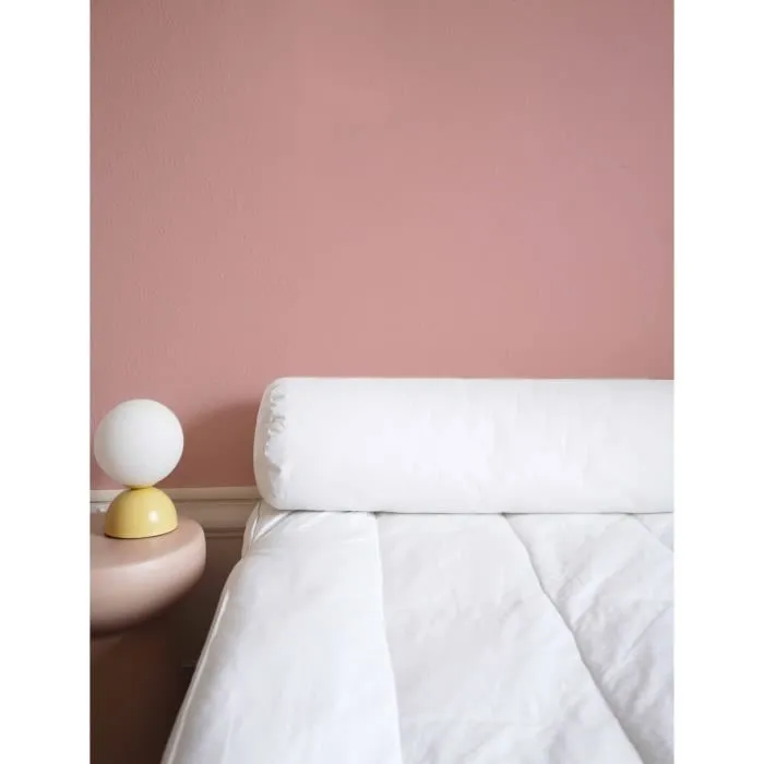 Toison D'Or Traversin Pollux Blanc, 160 cm, Confort Ferme, Percale Coton, Housse Anti-acarien Toison D'Or Traversin Pollux Blanc, 160 cm, Confort Ferme, Percale Coton, Housse Anti-acarien