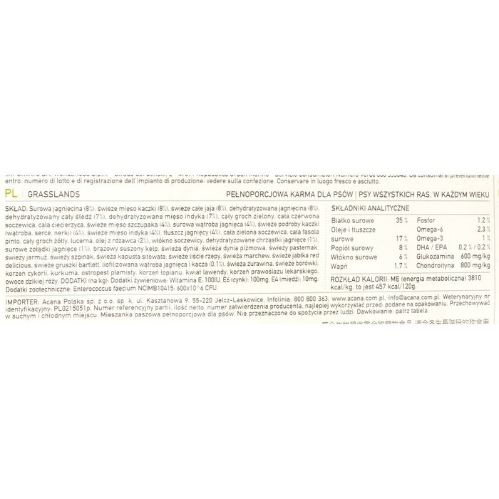 Nourriture Acana Agneau Canard 6 Kg Nourriture Acana Agneau Canard 6 Kg