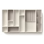 Joseph Joseph Viva Ensemble d'organisateurs de tiroir de maquillage 12 pièces, Beige