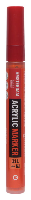 Amsterdam Marqueur Acrílica 4 mm Bermellón 311 Amsterdam Marqueur Acrílica 4 mm Bermellón 311