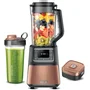 Sencor SBU 7676GD - Blender Super Puissant 1500W avec Mélange sous Vide, 8 Lames Acier, 7 Programmes pour Smoothies, Fruits, Légumes et Noix