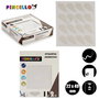 Pincello Étiquettes Adhésives 22x49 mm 7 Feuilles 19x17 cm (Set de 120)