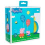 Peppa Pig - Casque audio pour enfant - Volume limité à 85 dB - Pour enfants de 3 à 7 ans - Connecteur Jack 3.5mm - Haut-parleurs 40 mm - Réponse en fréquence 20Hz-20kHz