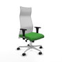 Piqueras y Crespo Chaise de Bureau Albacete XL Vert et Blanc