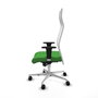 Piqueras y Crespo Chaise de Bureau Albacete XL Vert et Blanc