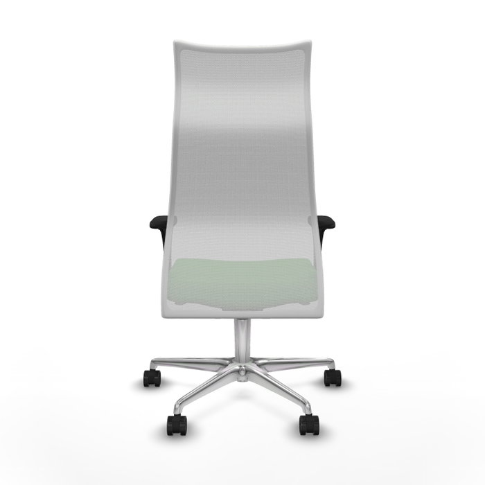 Piqueras y Crespo Chaise de Bureau Albacete XL Vert et Blanc