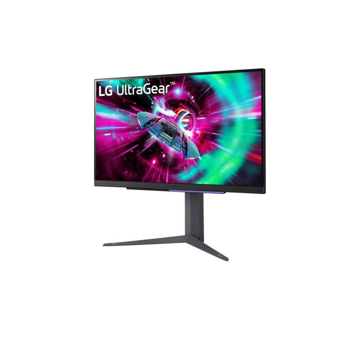 LG 27GR93U-B Moniteur Gaming 4K 27 Pouces 160 Hz HDMI 2.1 G-Sync Compatible FreeSync Premium Pro, Réf. 27GR93U-B.AEU