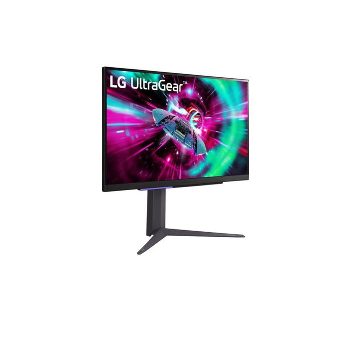 LG 27GR93U-B Moniteur Gaming 4K 27 Pouces 160 Hz HDMI 2.1 G-Sync Compatible FreeSync Premium Pro, Réf. 27GR93U-B.AEU