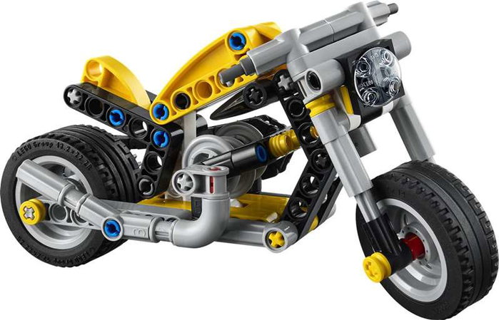 LEGO Technic Moto Jaune 42225