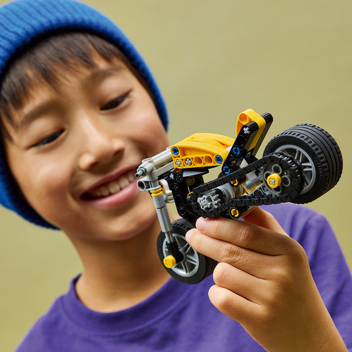 LEGO Technic Moto Jaune 42225
