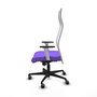 Piqueras y Crespo Chaise de Bureau Albacete Lila et Blanc