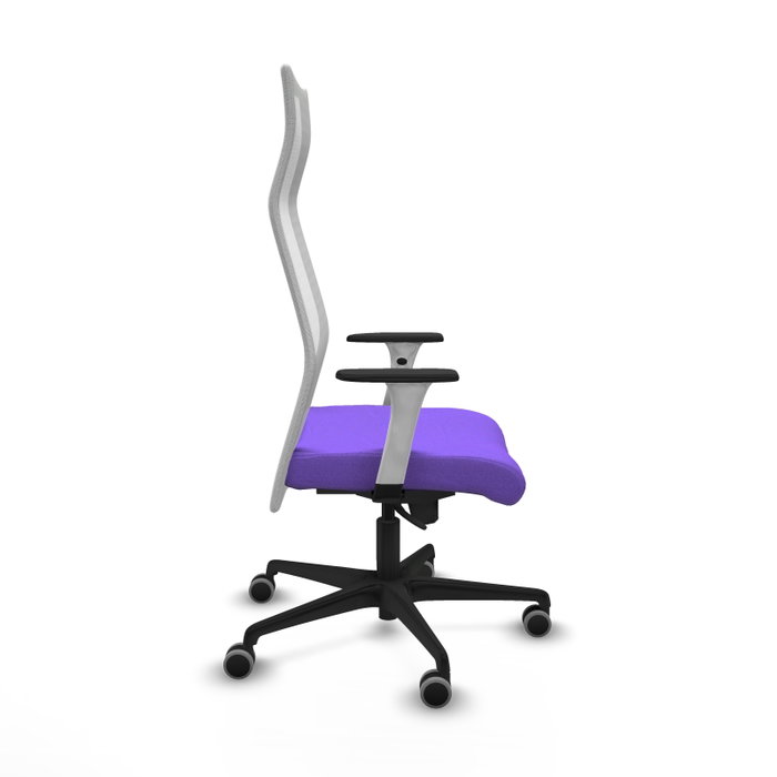 Piqueras y Crespo Chaise de Bureau Albacete Lila et Blanc Piqueras y Crespo Chaise de Bureau Albacete Lila et Blanc