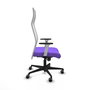 Piqueras y Crespo Chaise de Bureau Albacete Lila et Blanc