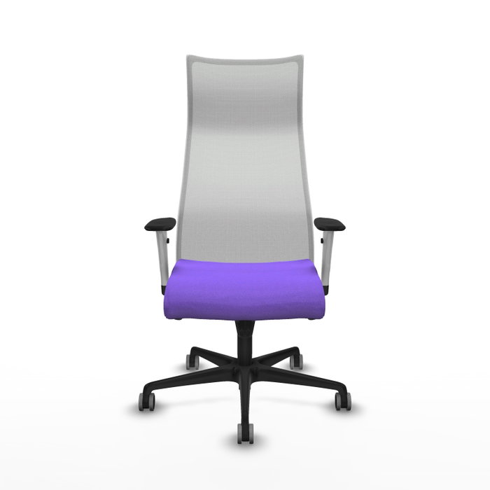 Piqueras y Crespo Chaise de Bureau Albacete Lila et Blanc Piqueras y Crespo Chaise de Bureau Albacete Lila et Blanc