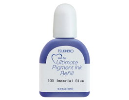 Tsukineko Versacolor Recharge d'encre Bleu Impérial Opaque 15ml