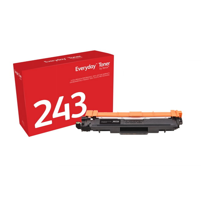 Xerox Everyday™ Toner Noir pour Brother TN-243BK, Haute Capacité Xerox Everyday™ Toner Noir pour Brother TN-243BK, Haute Capacité